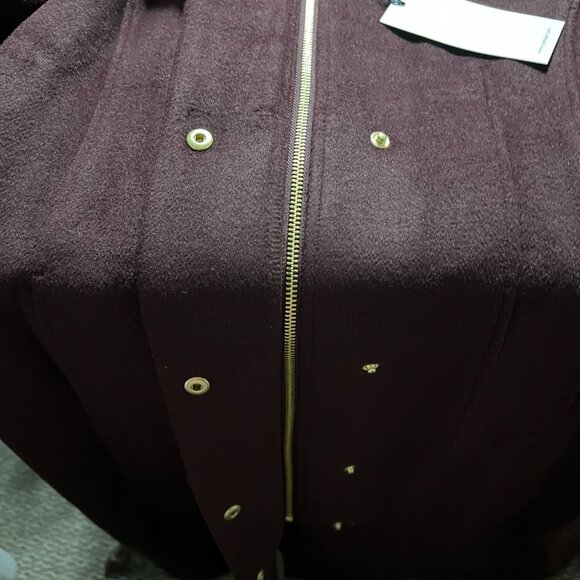 COLE HAAN WOOL BLEND DRESS COAT SIZE 10 NWT - Picture 7 of 12